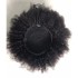 Afro Kinky Curly real wig for Puff Clip Chignon Bun Hairpiece