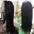 Straight lace front wigs 13x4 large area hand woven wig headband