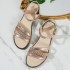 Sandals for women in summer 2024, big size 4243, buckle strap, Roman style