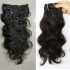 Clip in Human Hair Extension 8-piece set 115-120g