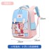 New children's backpacks for boys and girls, made of dinosaur PU leather with large capacity, lightweight and reduced weight, designed for spine protection, wholesale for elementary school students