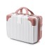 Retro suitcase, 14 inch fashionable women's mini makeup bag, 16 inch password lock travel suitcase