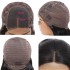 European and American real hair wig, front lace headband 13 * 4front curved bob wig, human hair