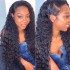 13x4Lace front water wigs Water ripple real wig Front lace headband Full wig