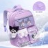 New elementary school backpack for girls, lightweight and reduced weight, spine protection, British style, large capacity children's backpack for grades 1-6