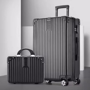 New Tide Ins Mother Child Luggage Female Trolley Luggage Universal Silent Wheel Travel Box Student Password Box Male Leather Box 28