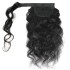 Body Wave Magic Sticker Ponytail Natural Black Real Hair Ponytail