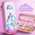 Primary school students' pencil case wholesale, girls' internet famous 3D pencil case, children's creative large capacity multifunctional stationery box