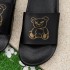 Trendy brand violent bear male summer outdoor versatile couple one drag new home beach anti-skid slippers cross-border