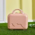 Ice cream bubble suitcase for women, 14 inch small fresh student suitcase, lightweight mini souvenir storage and makeup case