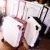 New 2023 Retro Luggage with Aluminum Frame, Mother Set, Trolley Box, Travel Box, Password Box, Korean Edition, Male and Female Students