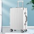 New luggage with aluminum frame, 20 inch retro style suitcase, universal wheel travel case, 24 female and male student password login case