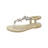 Women's Sandals 2024 Summer New Style Large Diamond Fashion European and American Large Size 4142women's Sandals