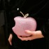 Cross border women's handbag popular handbag Apple bag Mini evening bag High gloss diamond studded chain bag Cluth