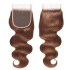 8A Brazilian huamn hair body wave bundles 4# light brown