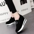 Cross border thick soled sponge cake sports women's singles shoes for students to look taller and slimmer with just one foot, Korean version casual women's singles shoes