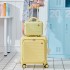 2022 new front opening luggage compartment 18 inch lightweight small travel suitcase for women, computer, and men