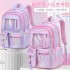 Children's backpacks for female elementary school students in grades one to six, lightweight and reduced burden for junior high school students. New wholesale factory for girls' backpacks