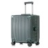 Men's business aluminum frame luggage case, women's small 18 inch suitcase, universal wheel travel case, small and fresh new product