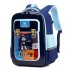 New children's cartoon backpack for elementary school students in grades 13 to 6, lightweight backpack with large capacity spine protection backpack