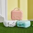 Ice cream bubble suitcase for women, 14 inch small fresh student suitcase, lightweight mini souvenir storage and makeup case