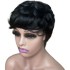 Full human wig, short hair, fully mechanized wig, pixie cut human hair wig, real hair wig