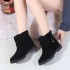 2024 Winter New Velvet Warm Flat Mom Cotton Shoes Fashion, Versatile, Durable Snow Boots Women's Wholesale