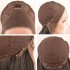 Amazon's popular European and American synthetic front lace fashionable women's # 30 brown semi machine-made headband wig