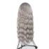 AliExpress New Product Hot selling European and American Wig Women's Grey Synthetic Front Lace Headset Wave Roll Wig