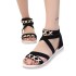 Women's shoes. Round toe thick soled sandals, women's bag with back zipper, 2024 summer new open toe women's sandals