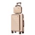 2022 new front opening suitcase 24 inch student cute Korean version small fresh net red trolley case Tiktok same model