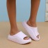 2024 new thick soled slippers for foreign trade EVA sandals for couples, summer women, outdoor and indoor, with a poop like feel