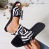 Summer new cool slippers women's flat heel camellia flip flops anti slip small fragrant flower jelly beach cool slippers wholesale