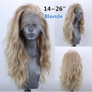 New popular products on AliExpress, European and American wigs, women's synthetic front lace headbands, curly hair wigs