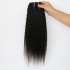 Yaki clip with corn whiskers Kinky straight clip in huamn hair 8pcs wig