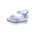 Sandals for women, summer 2018 new item, solid color women's sandals, wedge heel, rhinestone waterproof platform, fashionable women's shoes wholesale