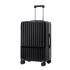 Front opening multifunctional luggage, women's suitcase, large capacity travel suitcase, 20 inch boarding case, password box leather