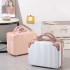 Retro suitcase, 14 inch fashionable women's mini makeup bag, 16 inch password lock travel suitcase