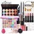 Popfeel eye shadow foundation make-up lipstick makeup set beginner cosmetics complete set novice light makeup gift box