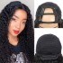 Kinky Curly Wig U Part Wigs Human Hair Wig Female Real Hair Full Headset