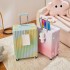 2023 New Explosive Gradient Luggage with Super High Beauty Goddess Multi functional Trolley Box Silent Wheels 24 inches