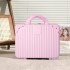 Small and lightweight luggage for women, 14 inch mini student storage and makeup box, portable and easy to carry, with a large capacity