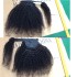 Afro Kinky Curly Magic Sticker Ponytail Hair Velcro Invisible ponytail