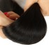 Straight hair bundles, straight hair extensions, European and American wigs, real human hair, natural black