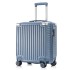 Men's business aluminum frame luggage case, women's small 18 inch suitcase, universal wheel travel case, small and fresh new product