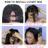 Brazilian human hair wig U part water wigs wig head cover density 250%