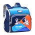 New lightweight square bag for children, waterproof horizontal version backpack for elementary school students, ultra light cartoon astronaut backpack for boys and girls