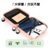 Luggage, women's small 18 inch travel suitcase, small and lightweight suitcase, new boarding password box, silent universal wheel