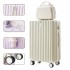 New gradient color luggage for women with high looks, luggage for men with large capacity, student password box, travel 24 inch suitcase