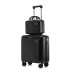 2022 new front opening luggage compartment 18 inch lightweight small travel suitcase for women, computer, and men